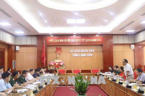 Đoàn công tác liên ngành Ủy ban Biên giới quốc gia làm việc tại Lạng Sơn